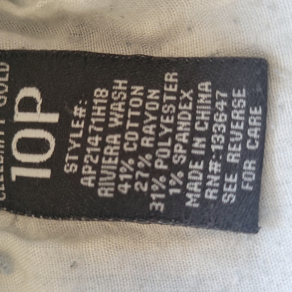 Jeans top W size9 - Picture 3 of 3